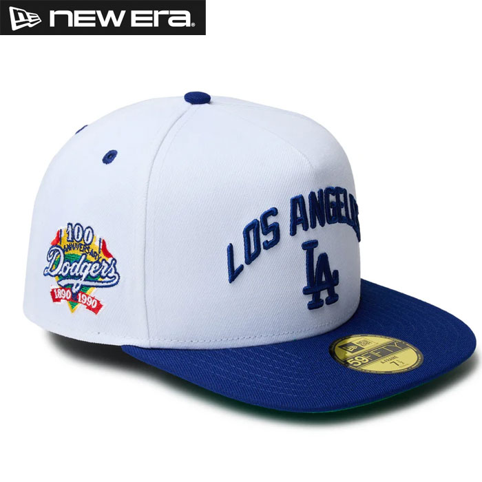 Rakuten - あす楽 限定 NEW ERA ニューエラ キャップ 野球帽 59FIFTY A-Frame Dodgers Pack ロサンゼルス・ドジャース ホワイト 14388819 era25ss