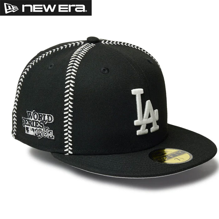 あす楽 限定 NEW ERA ニューエラ キャップ 野球帽 59FIFTY MLB Ball Stitch ロサンゼルス・ドジャース 14388873 era25ss