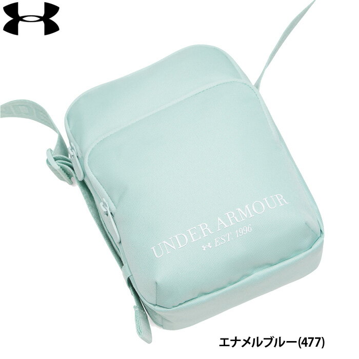 Rakuten - あす楽 アンダーアーマー ミニポーチ ボディバッグ サコッシュ エナメルブルー 約4L UAルードン ライト クロスボディ 1381912 477 ua26ss