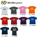 ワールドペガサス Worldpegasus ロゴTシャツ ポリエステル100% WAPTS91