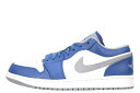 【27.5cm/US9.5】NIKE"TRUE BLUE"AIR JORDAN 1 LOWナイキ トゥルーブルー エア ジョーダン 1 ロー 553558 412TRUE BLUE/CEMENT GREY-DWHITE トゥルーブルー/セメント グレー-ダークホワイトメンズ スニーカー【新古品】