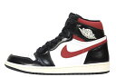 【送料無料】NIKE AIR JORDAN 1 RETRO HIGH OGナイキ エア ジョーダン 1 レトロ ハイ OG555088 061 BLACK/GYM RED-WHITE-SAILブラック/ジム レッド ホワイト セイルメンズ スニーカー【新古品】