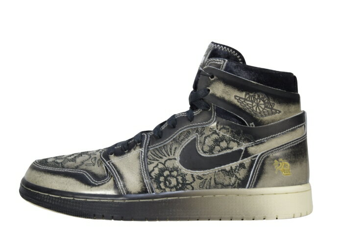 【送料無料】NIKE DIA DE MUERTOS AIR JORDAN 1 ZM AIR CMFT 2 PRMナイキ エア ジョーダン 1 ズーム エア コンフォート 2 プレミアムFQ8155 010 BLACK/BLACK-PALE IVORY-PALE IVORYブラック/パ…