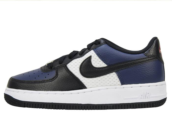 【23.5cm/US4.5Y】NIKE AIR FORCE1 LOW GSナイキ ウノ エア フォース 1 ロー クイック ストライクHJ9201 400 MIDNIGHT NAVY/BLACK-WHITE-UNIVERSITY REDミッドナイト ネイビー/ブラック ホワイト ユニバーシティーレッド【新古品】【箱無商品】