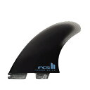 FCS2 PERFORMER PG TWIN + 1 FIN BLACK FCS II PERFORMER TWIN + 1 FIN SET ツイン+スタビライ...