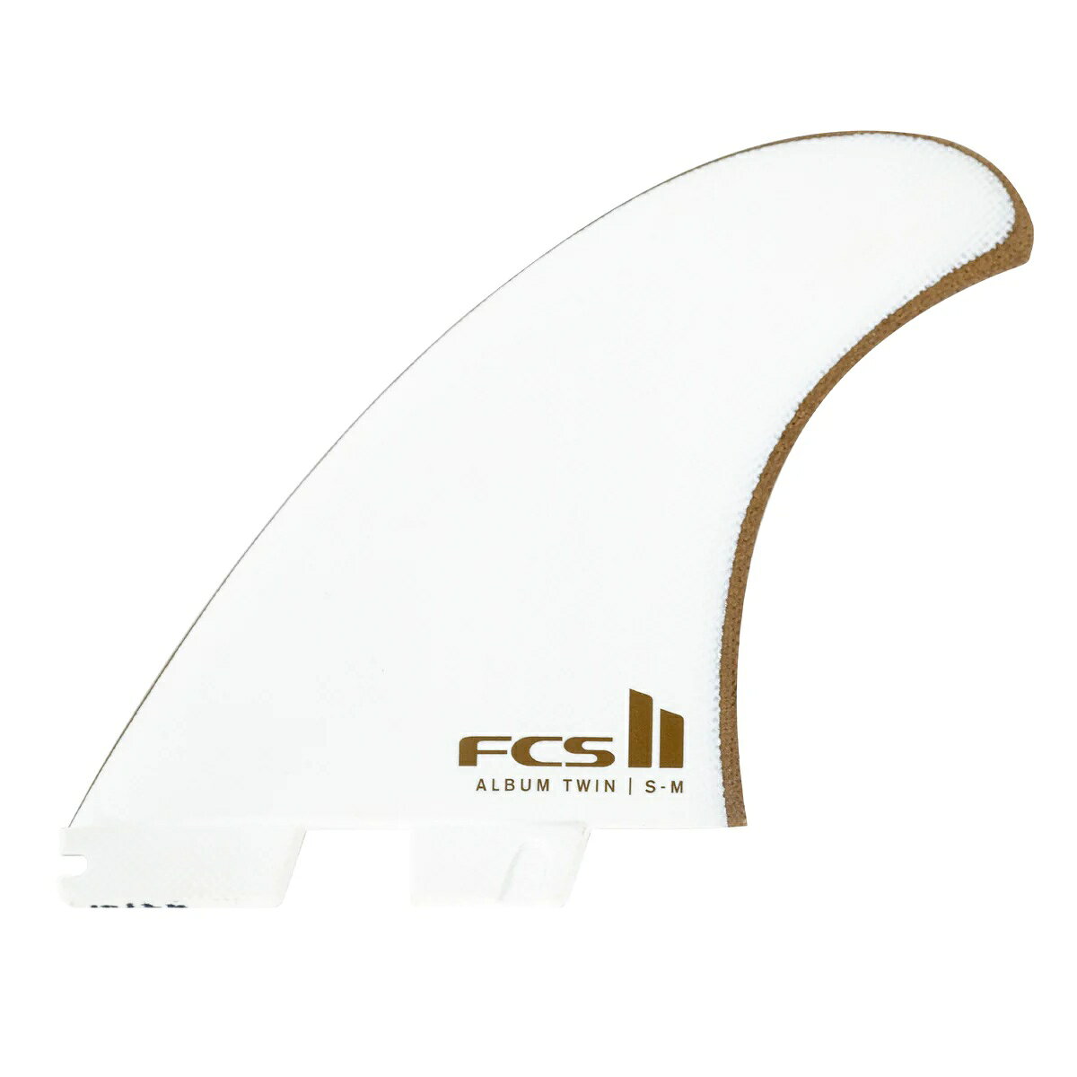 Fin - 【FCS2 フィン】FCS2 ALBUM TWIN + 1 PG FIN S-M White/Gold FCS II Matt Parker SPECIALTY TWIN+1 FIN 送料無料