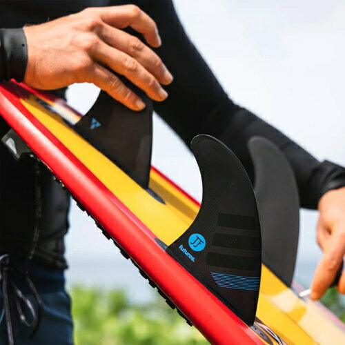 FUTURES ALPHA SERIES JOHN JOHN S BLACK/BLUE フューチャー フィン FUTURE FINS F...