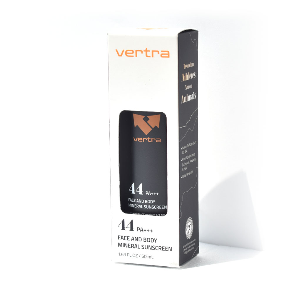 VERTRA SUNSCREEN LOTION WHITE SPF 44 バートラ　サンスクリーン ローション 日焼け防止　日焼け止め 送料無料 3