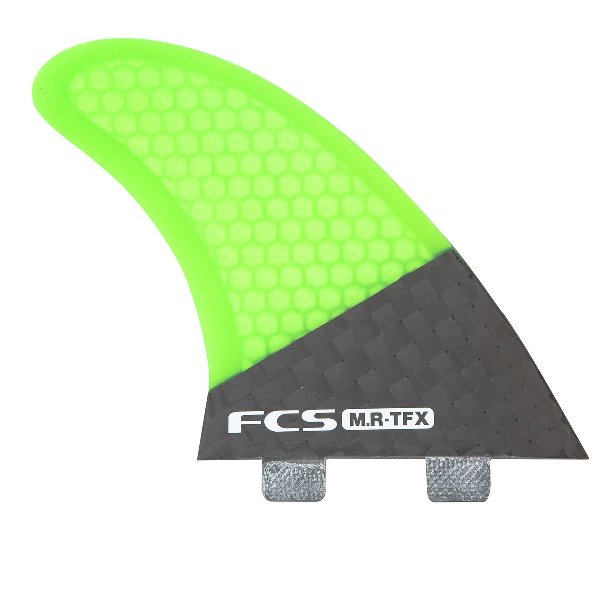 FCS FIN MR-TFX TRI MR TFX CARBON/GREEN FCS エフシーエス サーフィン フィン 送料無料