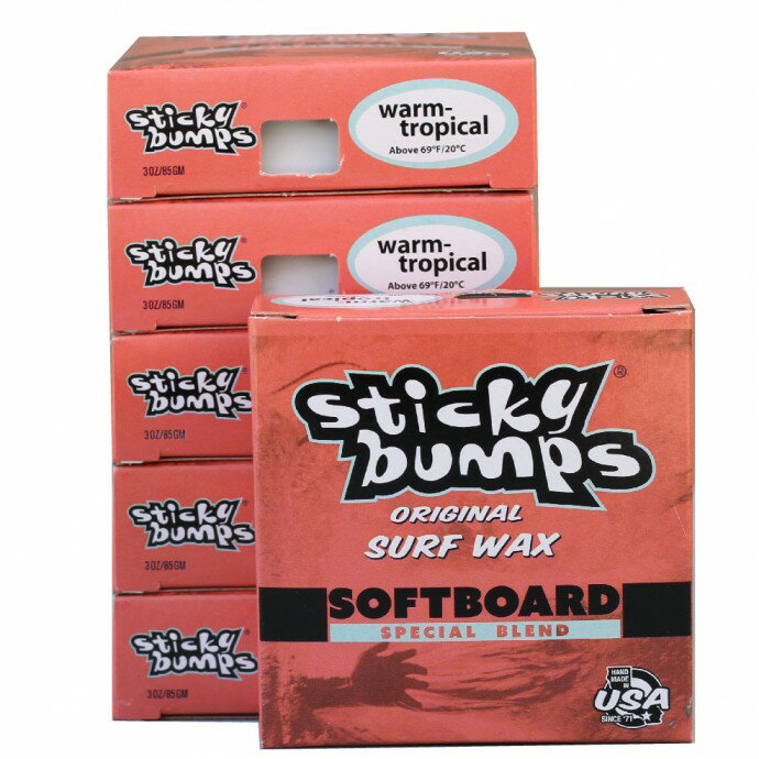  STICKY BUMPS SOFTBOARD WAX スティッキーバンプス ソフトボード用ワックス メール便で発送