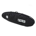 FCS TRAVEL 1 FUNBOARD 6'0 Black/Grey SURFBOARD COVER FCS ボードケース ファンボード 6'0" ハードケース 送料無料!