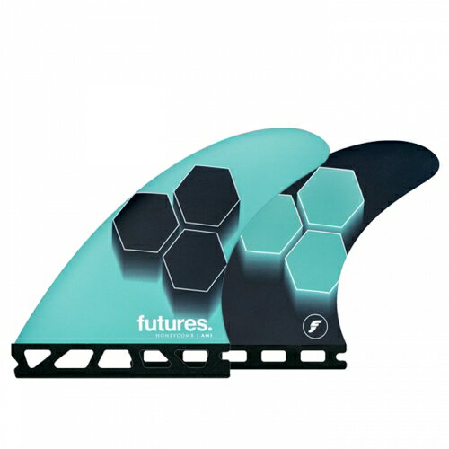 フューチャー フィン サーフィン用トライフィンセット FUTURE FINS FINSET RTM HEX 2.0 FAM1 カラー：TEAL/NAVY サイズ：【FRONT】Height:114mm,Base:114mm,Area:9574m2【REAR】Height:108.9mm,Base:109.4mm,Area:8613m2 アル・メリックによりデザインされたテンプレート。長きに渡り世界中のライダーに支持されたベストセラーフィン。 軽さを追求する為にRTM HEX（超軽量ハニカムコアマット）とTRUSS BASE のコンビネーションを採用。　テールエリアを劇的に軽くします。 こちらの商品は送料がサービスとなります。 同梱商品も送料無料です！ 沖縄・離島への発送は送料無料の対象外となります、ご了承下さい。 *お客様のご都合による返品・交換はお受けしておりません、ご確認のうえご注文をお願いいたします。店舗内カテゴリ　＞　フィン　＞　FUTURE FINS こちらの商品は送料がサービスとなります。 同梱商品も送料無料です！ 沖縄・離島への発送は送料無料の対象外となります、ご了承下さい。