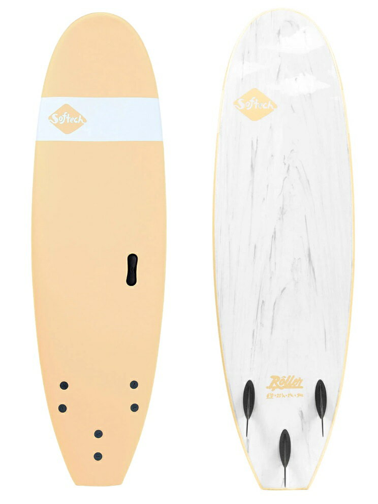 【自宅まで配送】 SOFTECH ROLLER 7'6 ALMOND ソフテック SURFBOARDS ソフトボード SOFTECH サーフボード 7'6 SOFTBOARD 送料無料