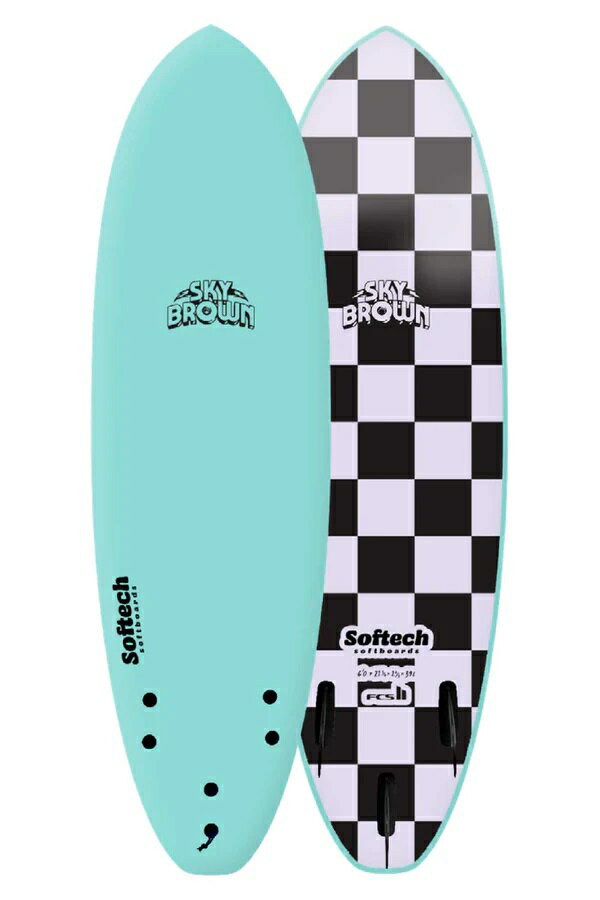 【自宅まで配送】 SOFTECH サーフボード SKYBROWN 5'6 【2023 ソフテック 】 SURFBOARD ソフトボード SOFTBOARD 送料無料