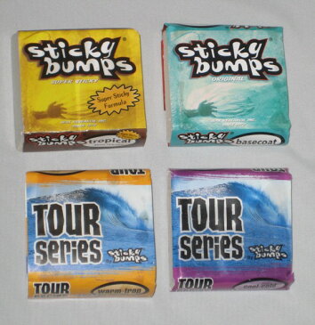 【サーフィン ワックス】 STICKY BUMPS WAX スティッキーバンプス ワックス 9個セット