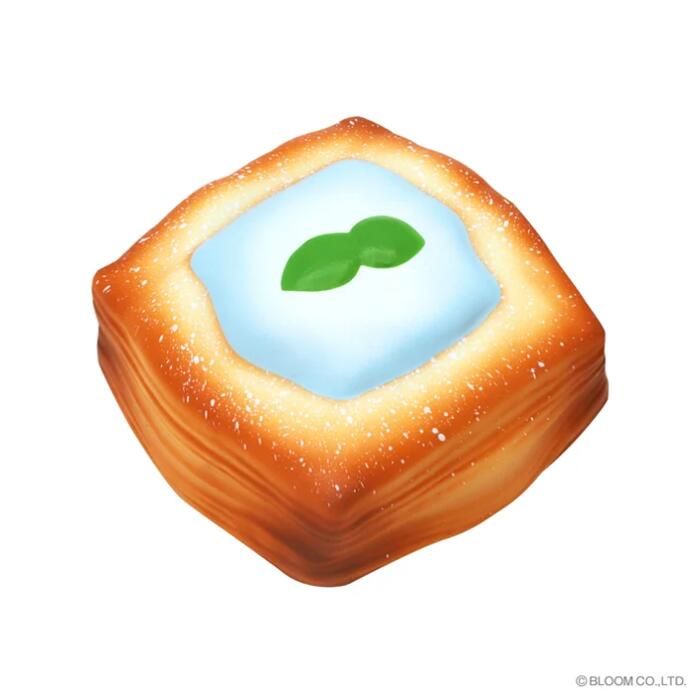 スクイーズ ブルーム ジャムデニッシュ_バタフライピージャム（ブルー）