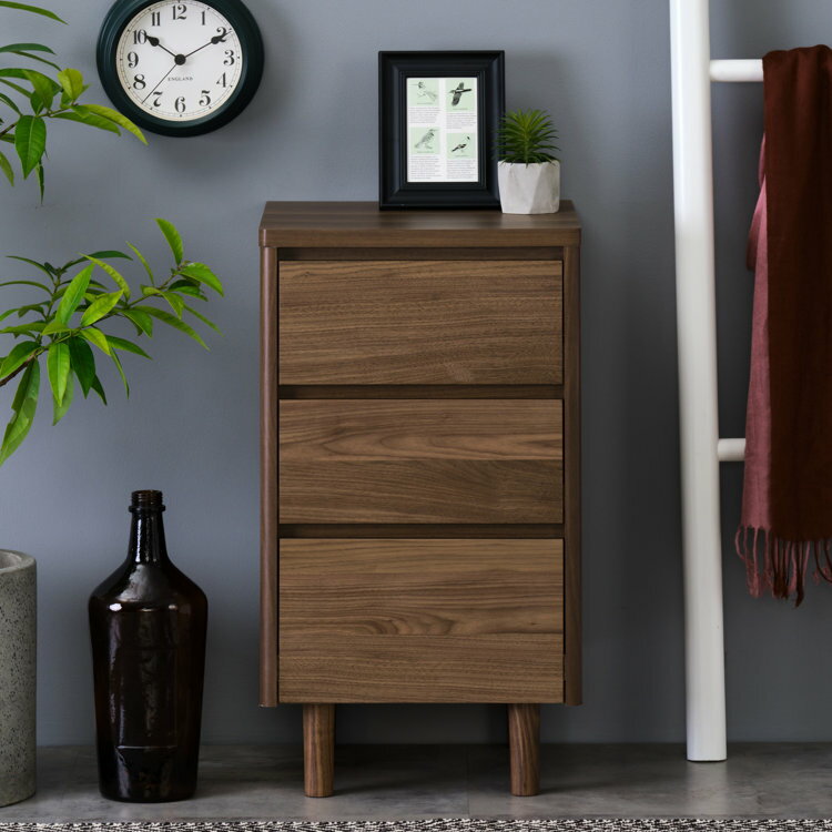 チェスト 幅40cm 3段 たんす サイドチェ...の紹介画像2