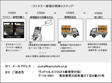 ご購入者様限定ファスナー修理　※見積もり確定後価格を手動で変更致します。