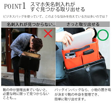 バッグインバッグ 縦型 A4 ビジネス インナーバッグ リュックインバッグ リュック 軽量 ビジネス 収納 中身　整理 メンズ レディース 日本製 豊岡