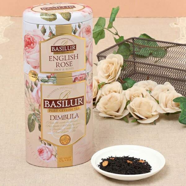 ENGLISH ROSE-DIMBULA(茶葉100g)【ギフト 花 内祝い 紅茶 プレゼント 誕生日 セイロンティー 茶葉 フレーバーティー …