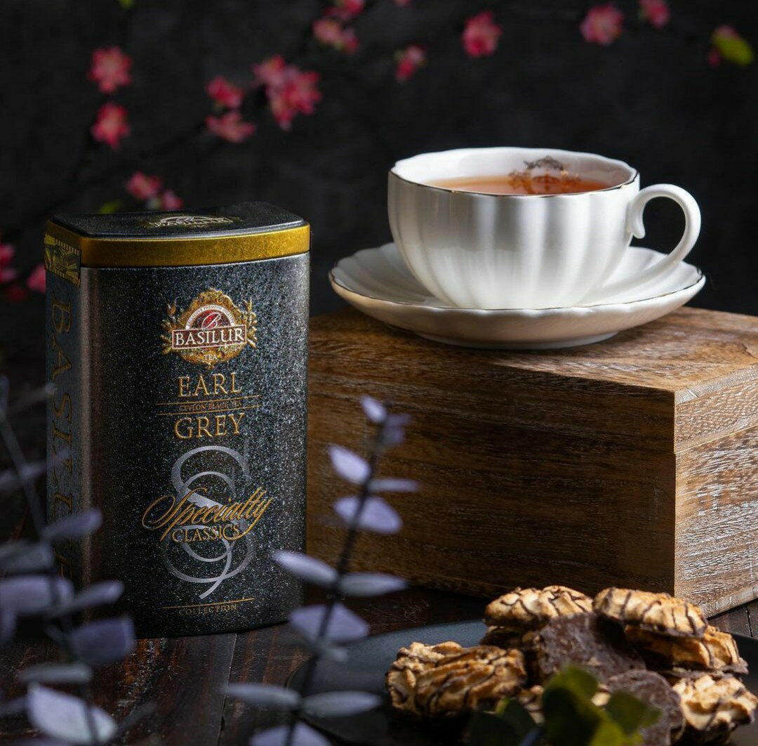 アールグレイ(茶葉100g)【ギフト紅茶アールグレー茶葉バレンタイン】EARLGREYバシラーティーbasilurtea※賞味期限2022年9月5日分