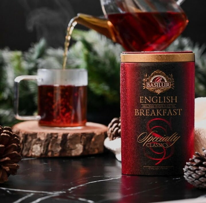 ENGLISH BREAKFAST イングリッシュブレックファースト (茶葉100g入り)バシラーティー basilurtea 【紅茶/茶葉/イング…