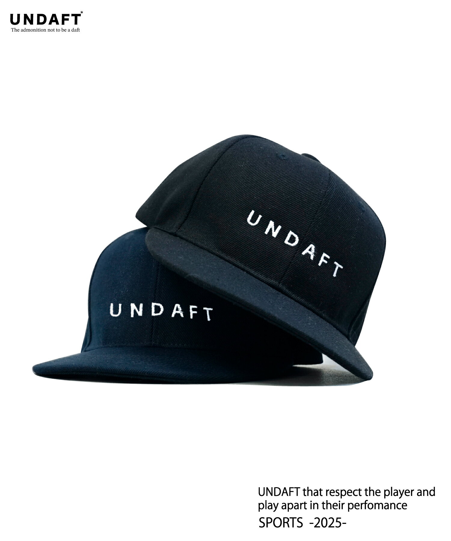 Rakuten - キャップ 帽子 ストリートスナップバック スポーツ フィットネス メンズ スケボー バスケ ダンス 衣装 ヒップホップ バスケット ストリートファッション スケーター ヒップホップ ブランド かっこいい おしゃれ フラット アウトドア 大人 ブラック ネイビー 黒 UNDAFT