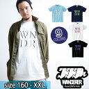 ダンス衣装 ヒップホップ メンズ レディース ブランド スケーター ストリート ファッション Tシャツ ダンス 衣装 hiphop 韓国風ファッション 半袖 衣装 オーバーサイズ ロゴ ストリート系 レディース トップス WANDERER(ヴァンダラー) のWNDRロゴTシャツ