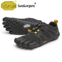 Women's V-Trail 2.0 トレイル Black/Yellow レディース vibram fivefingers ビブラムファイブフィンガーズ