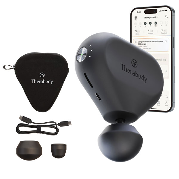 【2026年新モデル】Theragun Mini 3.0 セラガン ミニ ブラック (3.0) 【メーカー保証1年 正規代理店】 [THERAGUN セラガン] 筋膜リリース 振動 コンディショニング プロアスリート愛用 マッサージガン 筋膜リリースガン