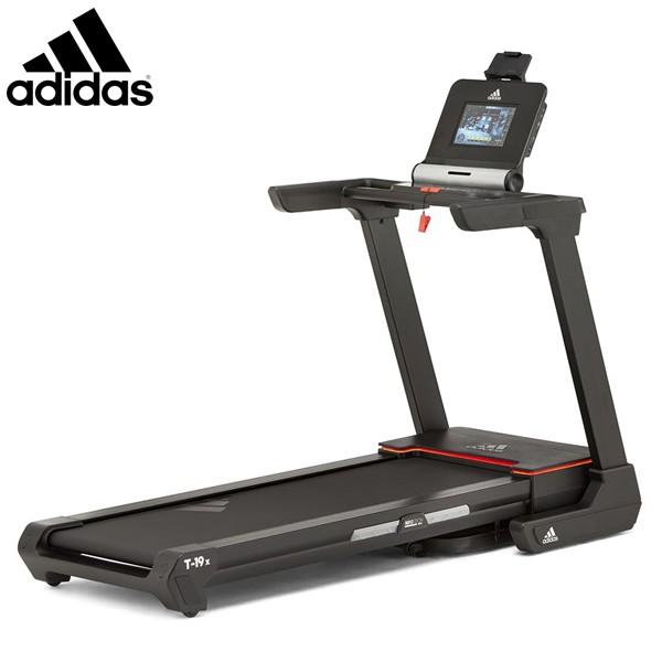 アディダス T-19x ルームランナー トレッドミル 配送料・組立費無料 ※代引不可 adidas training フィットネス 有酸素運動