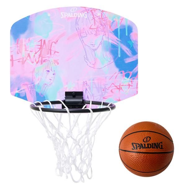 アイ二イナ プレイ マイクロミニ 専用ミニボール付き 22AW07 SPALDING スポルディング バスケ キッズ用ゴール 子供用 壁掛け室内用 バスケットボール