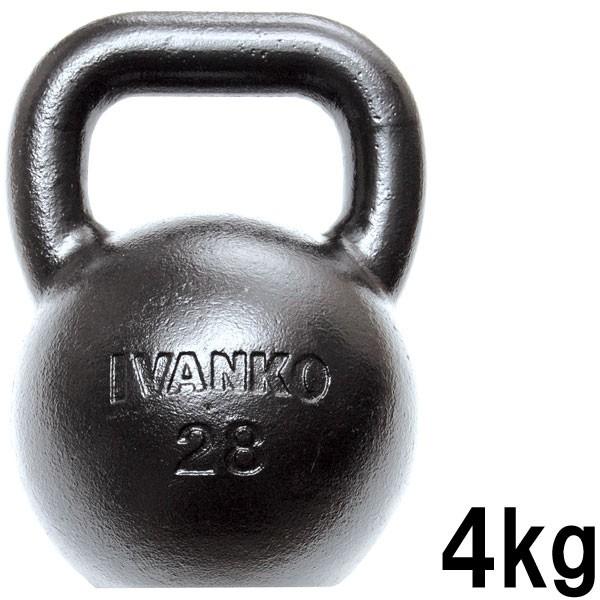 イヴァンコ ケトルベル 4kg 代引不可 IVANKO メーカー在庫確認商品 トレーニング 全身運動 筋トレ