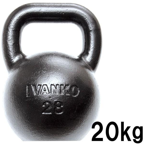 イヴァンコ ケトルベル 20kg 代引不可 IVANKO メーカー在庫確認商品 トレーニング 全身運動 筋トレ
