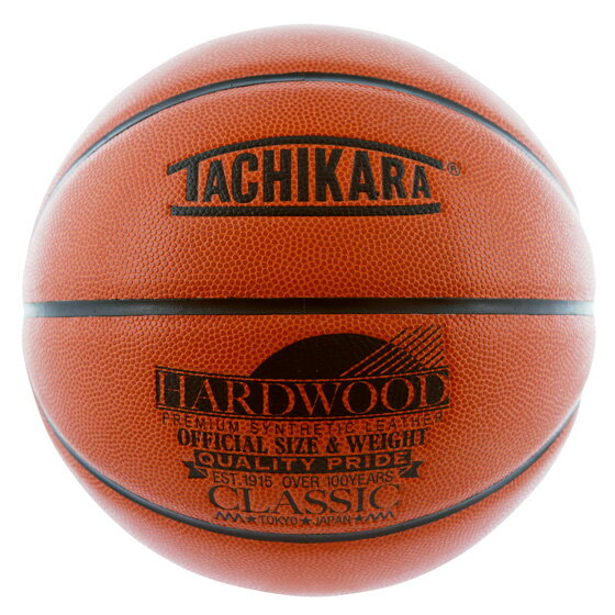 バスケットボール 7号 TACHIKARA タチカラ 合皮 マイクロファイバー HARDWOOD CLASSIC SB7-104