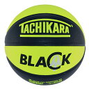 バスケットボール 7号 TACHIKARA タチカラ ブラックキャット BLACKCAT Black / Neon yellow ブラックネオンイエロー size7 SB7-284