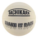 バスケットボール 6号 TACHIKARA タチカラ MAKE IT RAIN SB6-213 size6 Gray グレイ メイクイットレイン 6号 女子 女子バスケ ミニバス ミニバスケット 中学生