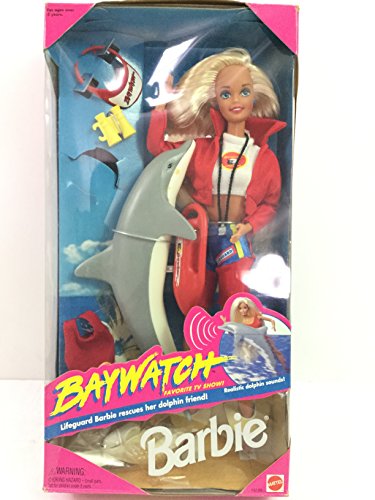 BAYWATCH Barbieバービー ドール イルカ&アクセサリー付き 1994
