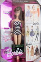 Barbieバービー 35周年記念ドール(ブルネットヘア) 1959年ドール&パッケージ復刻版特別版(1993年)