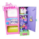 Barbieバービー エクストラサプライズファッションプレイセット 20ピース ペットプードル クローゼット プッシュボタン機能でファッションアクセサリー出現 ...