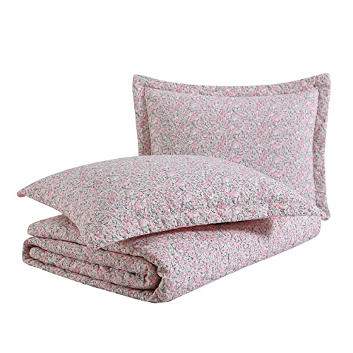 ローラ アシュレイ　Laura Ashley　キルト クイーンサイズ ベッドカバー セットリ...