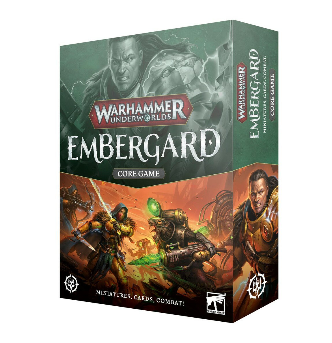 Warhammer Underworlds: Embergard 英語版 ボードゲーム 対戦型 ストラテジー 2人用