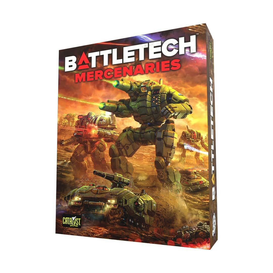 BattleTech Mercenaries Box Set 英語版 ボードゲーム 拡張セット 戦略 ミニチュア 2人以上 14歳以上