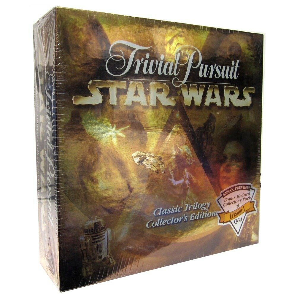 Trivial Pursuit Star Wars Classic Trilogy Collectors Edition 英語版 ボードゲーム スター・ウォーズ 2人以上