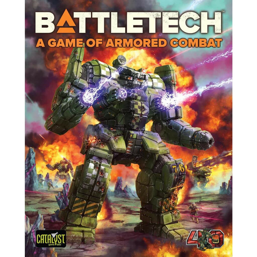 BattleTech A Game of Armored Combat 40th Edition 英語版 ボードゲーム 戦略 12歳以上