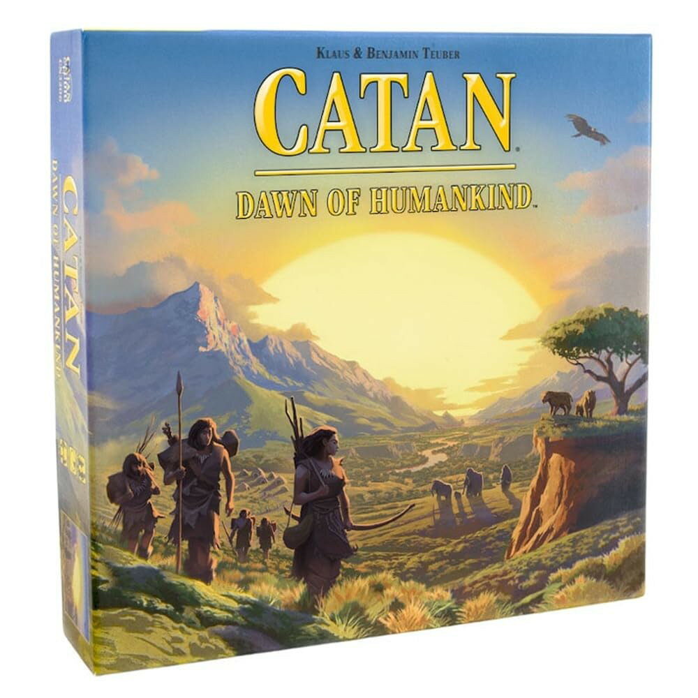 CATAN Dawn of Humankind 英語版 ボードゲーム 戦略 ファミリー 3-4人用 対象年齢12歳以上