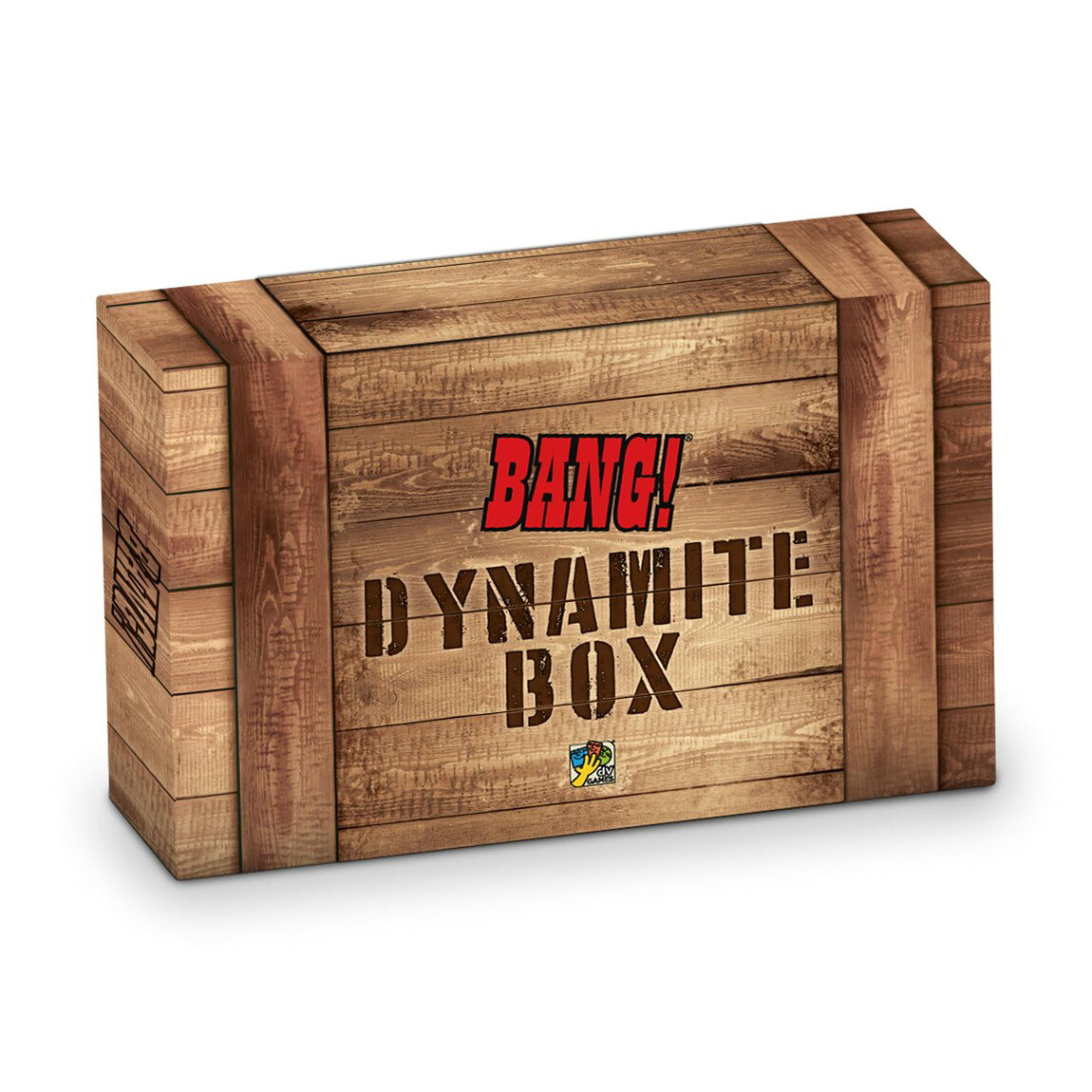 PRODUCT DETAILS BANG! Dynamite Box 英語版 ボードゲーム カードゲーム 西部劇 戦略 4-8人用【商品仕様】・ アイテム種別：ボードゲーム / カードゲーム・ プレイ人数：4〜8人・ 対象年齢：8歳以上・ 内容物：基本ゲーム、拡張セット（Wild West Show, The Valley of Shadows, High Noon, A Fistful of Cards, Dodge City, Armed & Dangerous, Gold Rush, The Great Train Robbery）、キャラクターカード70枚、二層式プレイヤーボード、木製ライフ弾丸、プラスチック製仕切り、ダイナマイト型プロップ【特徴】・ 西部劇をテーマにしたカードゲーム「BANG!」の21周年を記念した、基本セットと多数の拡張セットを含む決定版BOXです。・ 保安官、無法者、裏切り者などの役職に分かれて戦う正体隠匿要素のあるゲーム性で、各キャラクターは独自の特殊能力を持っています。・ 過去の拡張セットやプロモーションカードが網羅されており、TNT（爆薬）箱を模したデザインの専用ボックスに収納されています。・ 二層式ボードや木製の弾丸型カウンターなど、ゲームプレイを補助するコンポーネントが同梱されています。・ カードを整理して保管できるプラスチック製のディバイダー（仕切り）が付属しています。【ご注意】・ 海外版（輸入品）のため、付属の説明書がある場合は英語表記となります。・ カードやコンポーネントに英語のテキストが含まれます。 ■ 商品について 海外輸入品（説明書は英語表記の場合あり） ■ ご注意 ・掲載画像は実物に近い色味になるよう調整しておりますが、ご利用の環境により差異が生じる場合があります。・複数店舗で在庫を共有しているため、ご注文後に在庫切れとなる場合がございます。 ■ 納期について お届けの目安を必ずご確認ください。 海外正規ルート仕入れ品 海外ブランド ▼ 海外正規ブランド店 正規代理店 ▼ 当 店 ※本商品は並行輸入品です 製造元は正規品と同一のブランド・メーカーです。当店では海外正規ルートより仕入れた商品を取り扱っております。流通ルートが異なるのみで、商品自体に違いはございません。 ── 当店の商品について ── 正規品のみ取り扱い 海外正規店・正規代理店から商品を直接仕入れ、国内に輸入して販売しております。 日本未入荷・海外限定モデルも多数 日本未入荷・海外限定モデルも多数取り扱っております。サイズ・カラー違いや海外限定で販売された製品など、日本では手に入りにくいアイテムをお届けいたします。 お求めやすい価格の理由 海外市場での価格差や流通ルートの違いにより、国内販売価格よりお求めやすくなっております。品質はそのままに、よりお手頃な価格でお届けいたします。 安心保証 ご使用前に万が一、製品に不具合がございました場合は、交換または商品代金のご返金にて対応させていただきます。商品到着後5日以内にご連絡ください。 ご注意 海外からの輸入品となります。海外輸送のため、外箱に軽微なスレ等がある場合がございますが、商品本体には影響ございません。 ※在庫状況は仕入先の在庫情報をもとに出来る限り正確に表示しておりますが、取寄せ商品のため、タイミングによりご注文後に欠品・キャンセルとなる場合がございます。 お探しの商品がございましたら、お気軽にご相談ください。