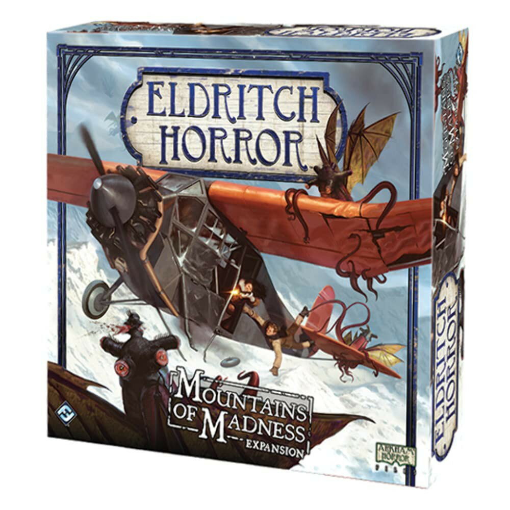 Eldritch Horror Mountains of Madness 英語版 ボードゲーム 拡張セット 1-8人用 14歳以上