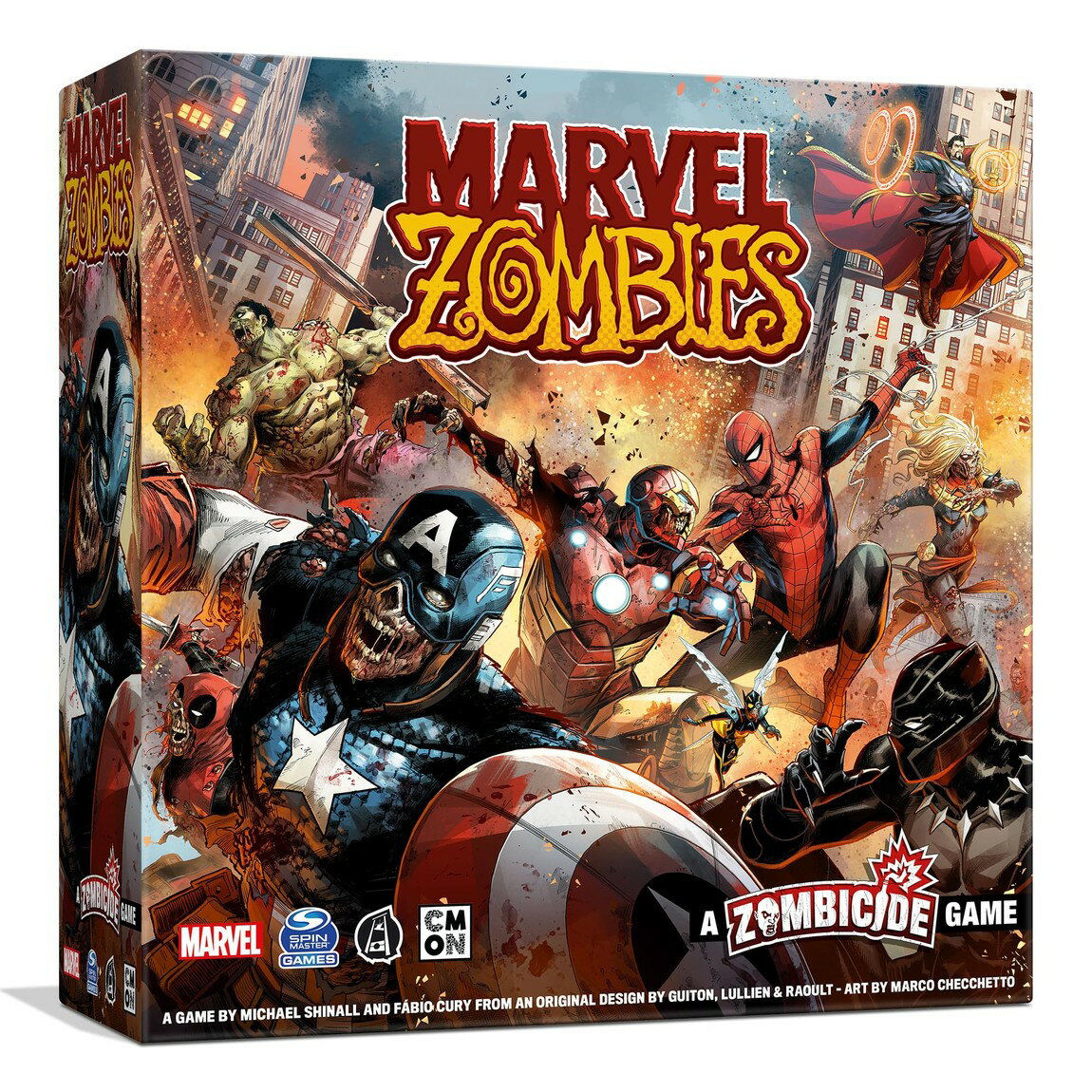 Marvel Zombies: A Zombicide Game 英語版 ボードゲーム 協力型 戦略 1-6人用 14歳以上 CMON