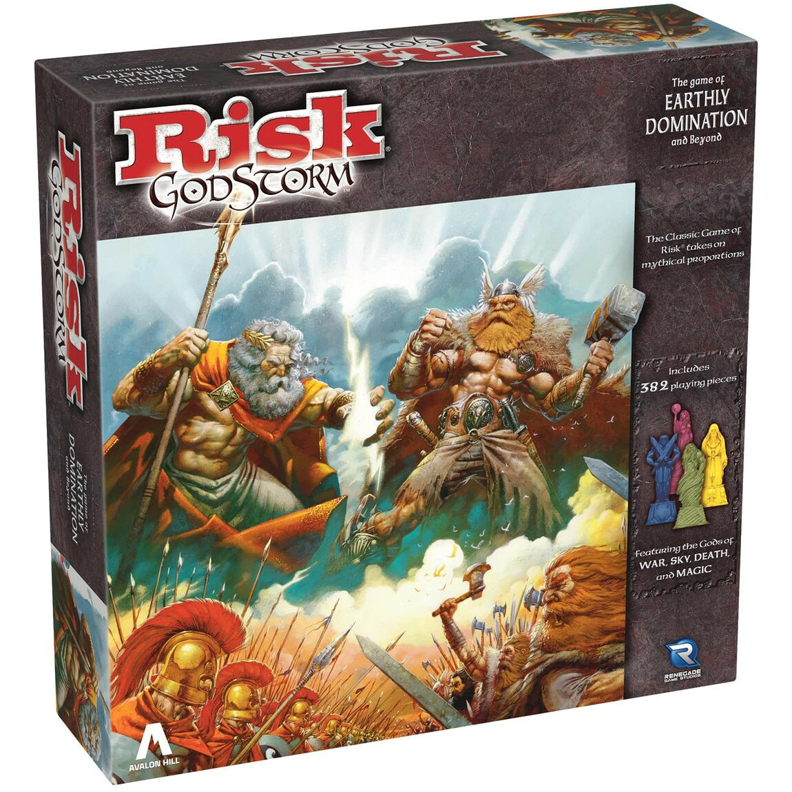 Risk Godstorm 英語版 ボードゲーム 戦略 2-5人用 10歳以上 古代神話